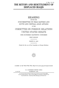 Paperback The return and resettlement of displaced Iraqis Book