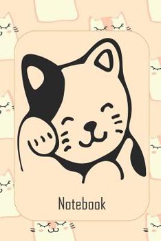 Paperback Notebook: Cute Cat Book - Pretty Book to Write in - Meaningful Gift for Friend Book