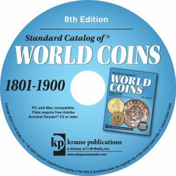 CD-ROM Standard Catalog of World Coins 1801-1900 Book