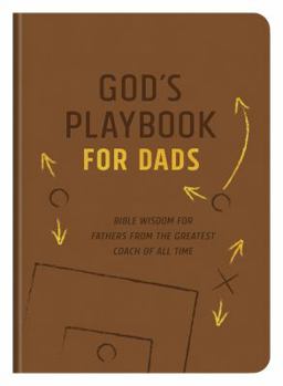 Imitation Leather God's Playbook for Dads Book