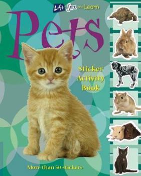 Paperback Lift Stick and Learn Pets Book