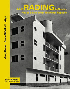 Unknown Binding Adolf Rading in Breslau: Neues Bauen in Der Weimarer Republik [German] Book