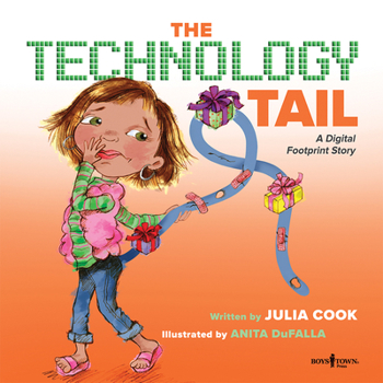 Paperback The Technology Tail: A Digital Footprint Story Book