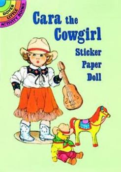Paperback Cara the Cowgirl Sticker Paper Doll Book