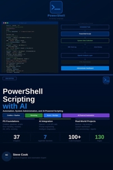 Paperback PowerShell Scripting with AI: A Complete Beginner's Guide to Automation, System Administration, and AI-Powered Scripting Book