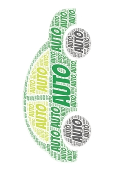 Auto: Notizblock | Notizbuch | DIN A5, 120 Seiten | Liniert, Lined, Linien | Notizen, Termine, Planer, Tagebuch, Organisation | Wortwolke Geschenk (German Edition)