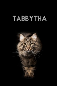 Tabbytha: Personalized Name Journal Notebook for Cat and Unicorn Lovers - (Wide Ruled Notebook, 100 Pages, 6x9 inches)