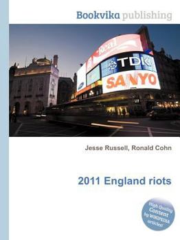 Paperback 2011 England Riots Book