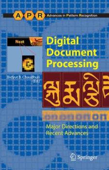 Paperback Digital Document Processing: Major Directions and Recent Advances Book
