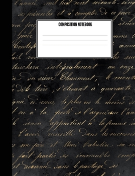 Composition Notebook: 7.44" x 9.69" | 120 College Ruled Sheets| Softbound|Goth|Horror|Scary|Unique