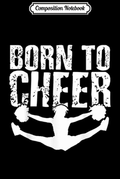 Composition Notebook: Cheerleading Flyers are Born in July Cheer  Journal/Notebook Blank Lined Ruled 6x9 100 Pages