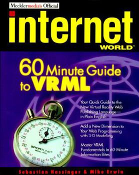 Paperback 60 Minute Guide to VRML Book