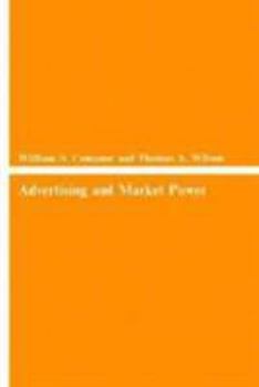 Hardcover Advertising and Market Power Book