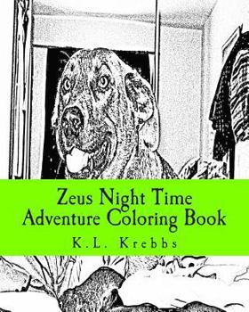 Paperback Zeus Night Time Adventure Coloring Book