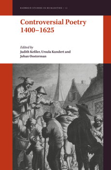 Hardcover Controversial Poetry 1400-1625 Book