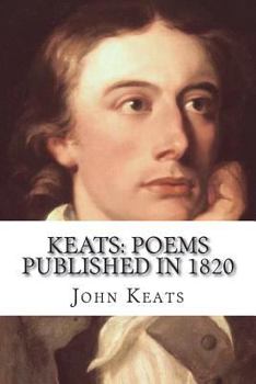 Paperback Keats: Poems Published in 1820 Book