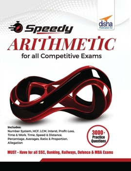 Paperback Speedy ARITHMETIC for All Competitive Exams Book