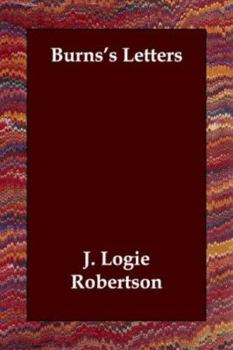 Paperback Burns's Letters Book