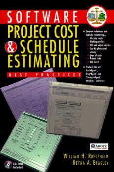 Paperback Software Project Cost Schedule Estimating [With Includes Companion Risk Expert and Strategy...] Book