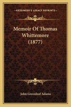 Memoir Of Thomas Whittemore