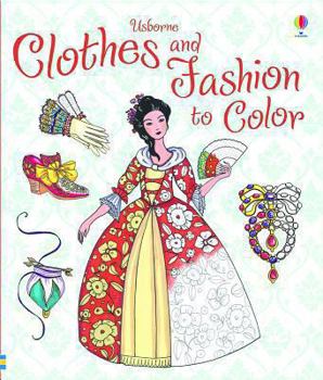 Paperback Clothes and Fashion to Color Book