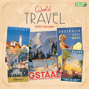 2023 World Travel Wall Calendar