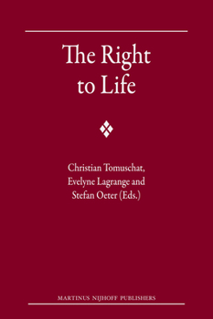 Hardcover The Right to Life Book