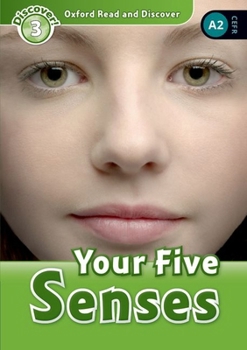 Paperback Read and Discover: Level 3: 600-Word Vocabularyyour Five Senses Book