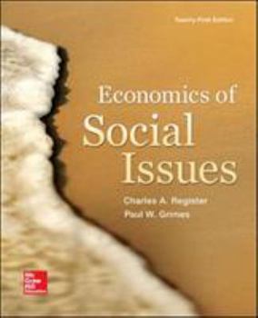 Paperback Economics of Social Issues Book