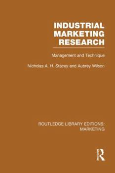 Paperback Industrial Marketing Research (RLE Marketing): Management and Technique Book