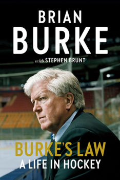 Hardcover Burke's Law: A Life in Hockey Book