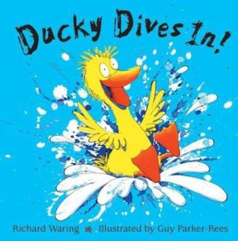 Hardcover Ducky Dives in Book