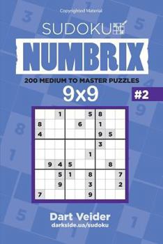 Paperback Sudoku - 200 Medium to Master Puzzles 9x9 (Volume 2) Book