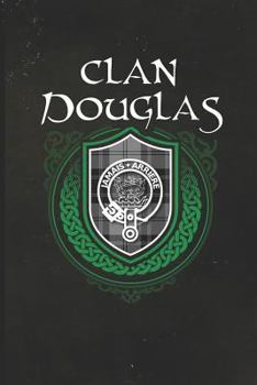 Paperback Clan Douglas: Blank Lined Journal Book