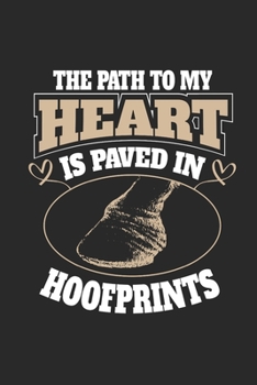 Carnet De Notes: Chevaux Print Hoof Cadeaux Doux De La Ferme 120 Pages, 6X9 (Environ A5) Journal Ligné (French Edition)