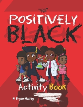 Paperback Positively Black Activity Book: Red Edition Book