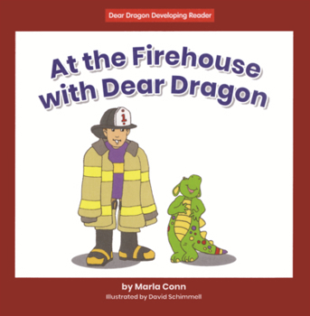 Library Binding At the Firehouse with Dear Dragon Book
