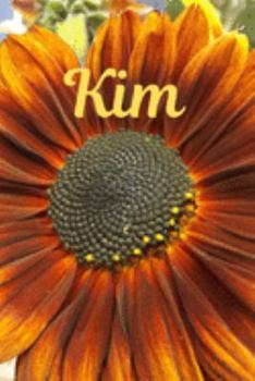 Kim: Sunflower Personalized Journal to write in, Positive Thoughts for Women Teens Girls gifts holidays