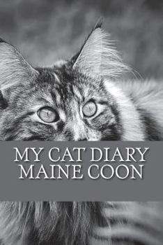 Paperback My cat diary: Maine Coon Book