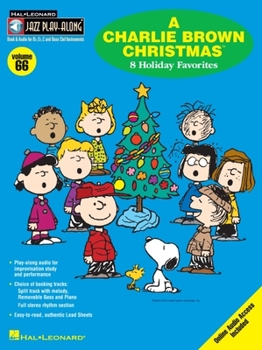 A Charlie Brown Christmas: Jazz Play-Along Series Volume 66 (Jazz Play-Along) - Book  of the Five-Finger Piano