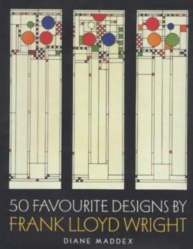 Paperback 50 Favourite Designs by Frank Lloyd Wright Book