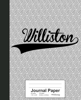 Paperback Journal Paper: WILLISTON Notebook Book