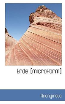 Paperback Erde [Microform] Book