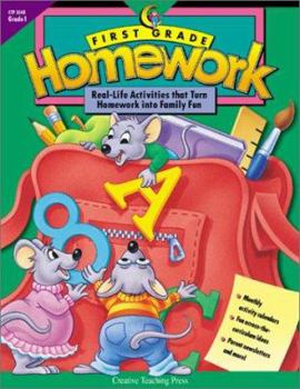 Paperback First Grade Homework Book