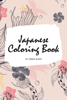 Paperback Japanese Coloring Book for Adults (6x9 Coloring Book / Activity Book) Book