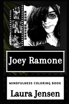 Paperback Joey Ramone Mindfulness Coloring Book