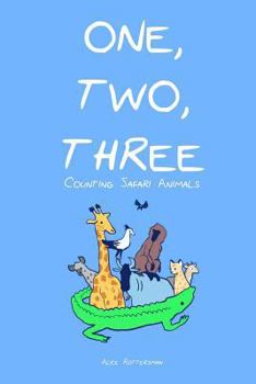 Paperback One, Two, Three: Let's Count Safari Animals Book