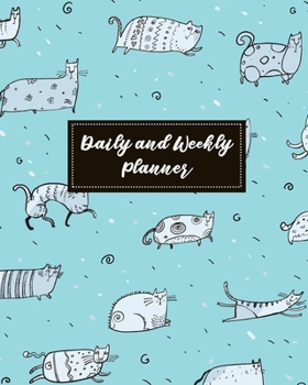 Daily and Weekly Planner: Dated Organizer - Plan Your Schedule, Tasks, and Prioritized To Do List - Weekly Layout - Includes 2020 Year Calendar - ... on a Blue Cover Design (2020 Weekly Planner)