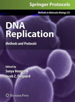 Hardcover DNA Replication: Methods and Protocols Book