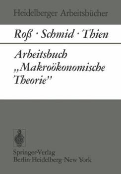 Paperback Arbeitsbuch "Makroökonomische Theorie" [German] Book